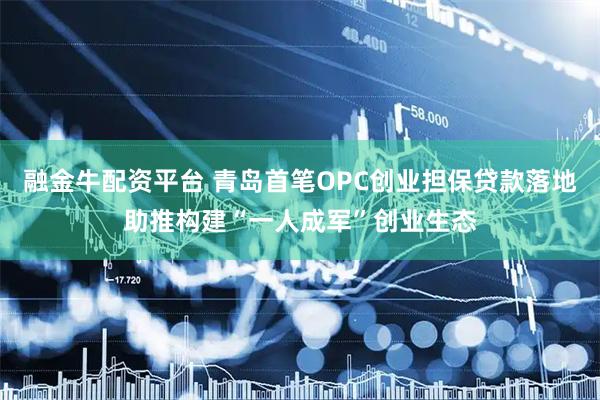 融金牛配资平台 青岛首笔OPC创业担保贷款落地助推构建“一人成军”创业生态
